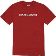 T-shirt Etnies INDEPENDENT SS TEE RED