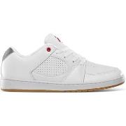 Chaussures de Skate Es ACCEL SLIM WHITE SILVER