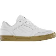 Chaussures de Skate Emerica HERITIC WHITE GUM