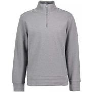 Sweat-shirt BOSS Pull camionneur gris