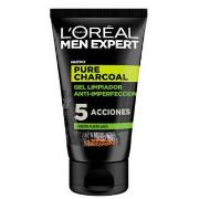 Soins visage L’Oréal Paris MEN EXPERT gel nettoyant purifiant au charb...