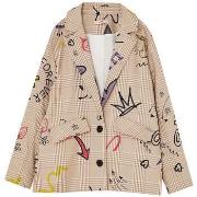 Veste enfant Liu Jo Blazer en prince-de-galles à imprimé