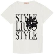 T-shirt enfant Liu Jo T-shirt en coton avec imprimé