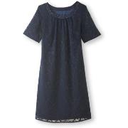 Robe courte Daxon by - Robe housse en tissu effet dentelle