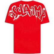 T-shirt Disclaimer 24eds54214-rosso