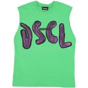 T-shirt Disclaimer 24eds54223-verde_lime