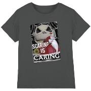 T-shirt enfant Nightmare Before Christmas Scaring Is Caring