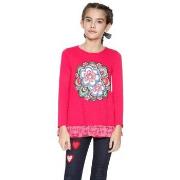 Chemise enfant Desigual T-Shirt Manches longues Fille Chilayo