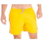 Maillots de bain Camberabero Short de bain à taille élastique jaune