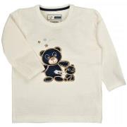 T-shirt enfant Name it T-Shirt Bébé Orson Blanc cassé