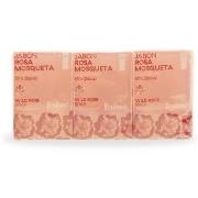 Produits bains Lixone Rosa Mosqueta Jabón Piel Sensible 3 X