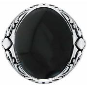 Bijoux Orusbijoux Bague Chevalière Homme Royale Onyx Argent