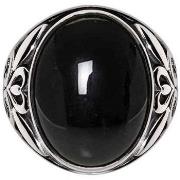 Bijoux Orusbijoux Bague Homme Argent Symbole Pierre Onyx