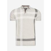 T-shirt Barbour Polo Blaine - gris chiné