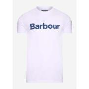 T-shirt Barbour T-shirt avec logo - blanc