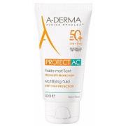 Soins visage A-Derma Aderma Protect Ac Crema Matificante Spf50+ 40 Ml