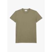 T-shirt Lacoste T-shirt kaki