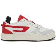 Baskets Diesel Y02674 PR013 - S-UKIYO LOW-H8978 WHITE/RED