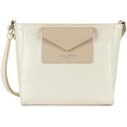 Sac Bandouliere LANCASTER Sac trotteur Zippée Maya 517-24 Blanc Nacré