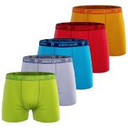 Boxers Pierre Cardin Lot de 5 boxers homme Colors