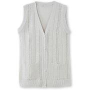 Gilet Daxon by - Gilet sans manches maille ajourée