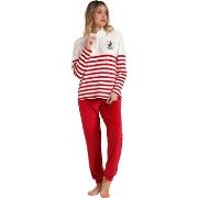 Pyjamas / Chemises de nuit Admas Pyjama tenue pantalon top manches lon...