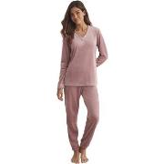 Pyjamas / Chemises de nuit Selmark Pyjama pantalon top manches longues...