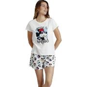 Pyjamas / Chemises de nuit Admas Pyjama short t-shirt Attitude Is Ever...