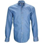 Chemise Emporio Balzani chemise en jeans denim bleu