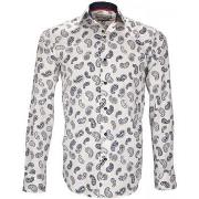 Chemise Emporio Balzani chemise a motifs san severo blanc