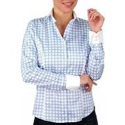 Chemise Andrew Mc Allister chemise a pois dots bleu