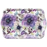 Vides poches Ambiente Mini plateau motif floral rêve pourpre ? 20,5 x ...