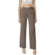 Pantalon Street One Straight Leg L32 HW belt butto 378711