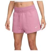 Short Nike SHORT W NSW PHNX FLC - ELEMENTAL PINK/SAIL - L