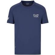 T-shirt Ea7 Emporio Armani Tennis Pro VENTUS7 T-Shirt Navy Blue