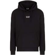 Sweat-shirt Ea7 Emporio Armani Core Identity Hooded Sweatshirt Black