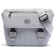 Sac bandoulière Lacoste PETIT SAC MESSENGER NOMOGRAMME GRIS