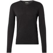 Pull Tom Tailor Pull V NECK Black Grey