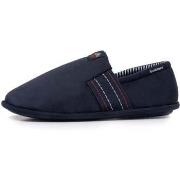 Chaussons Isotoner Chaussons sans-gênes Homme coutures Marine