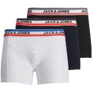 Slips Jack &amp; Jones JACK JONES - Boxers x3 - blanc, marine, noir