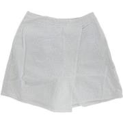 Jupes Tom Tailor - Jupe-short brodée - blanche