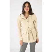 Parka Rains Imperméable Curve Jacket 12100 beige-048371