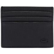 Portefeuille Lacoste Porte cartes homme Ref 64745 000 Noir 12*9*31 cm