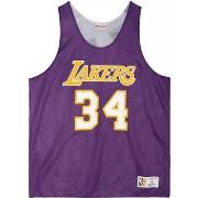 T-shirt Mitchell And Ness Maillot NBA Réversible Shaquil