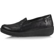 Mocassins Isotoner Mocassins Femme CONFORT PLUS compensés Noir