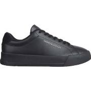 Baskets basses Tommy Hilfiger court grain leisure trainers