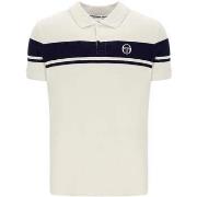 T-shirt Sergio Tacchini Young Line Polo Shirt Gardenia/Maritime Blue