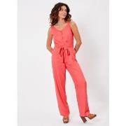 Combinaisons La Fiancee Du Mekong Combi-pantalon fluide unie URSULA