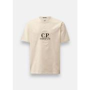 T-shirt C.p. Company T-shirt Mercerisé - blanc