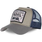 Casquette Von Dutch Casquette Trucker homme Square Flying Eye Bleu